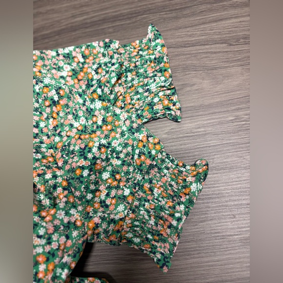 Altar’d State Green Floral Dress Size Medium - Picture 7 of 7